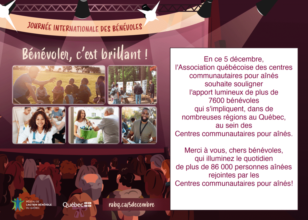 Journée internationale des bénévoles 2024